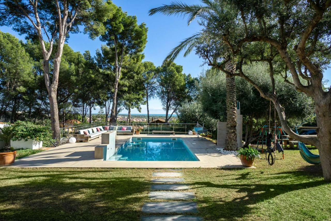 Villa Bella Vista Castelldefels Exterior foto