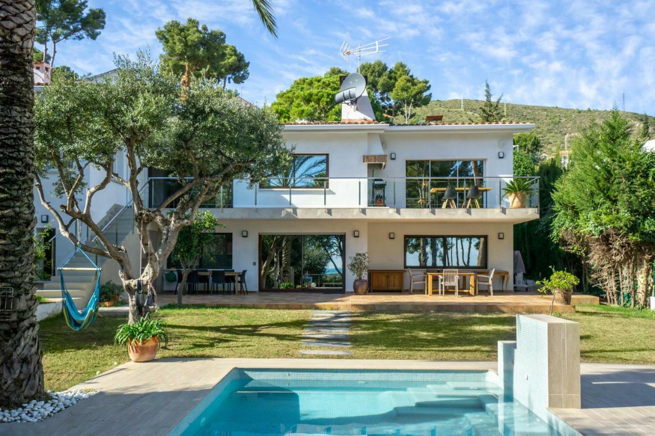 Villa Bella Vista Castelldefels Exterior foto